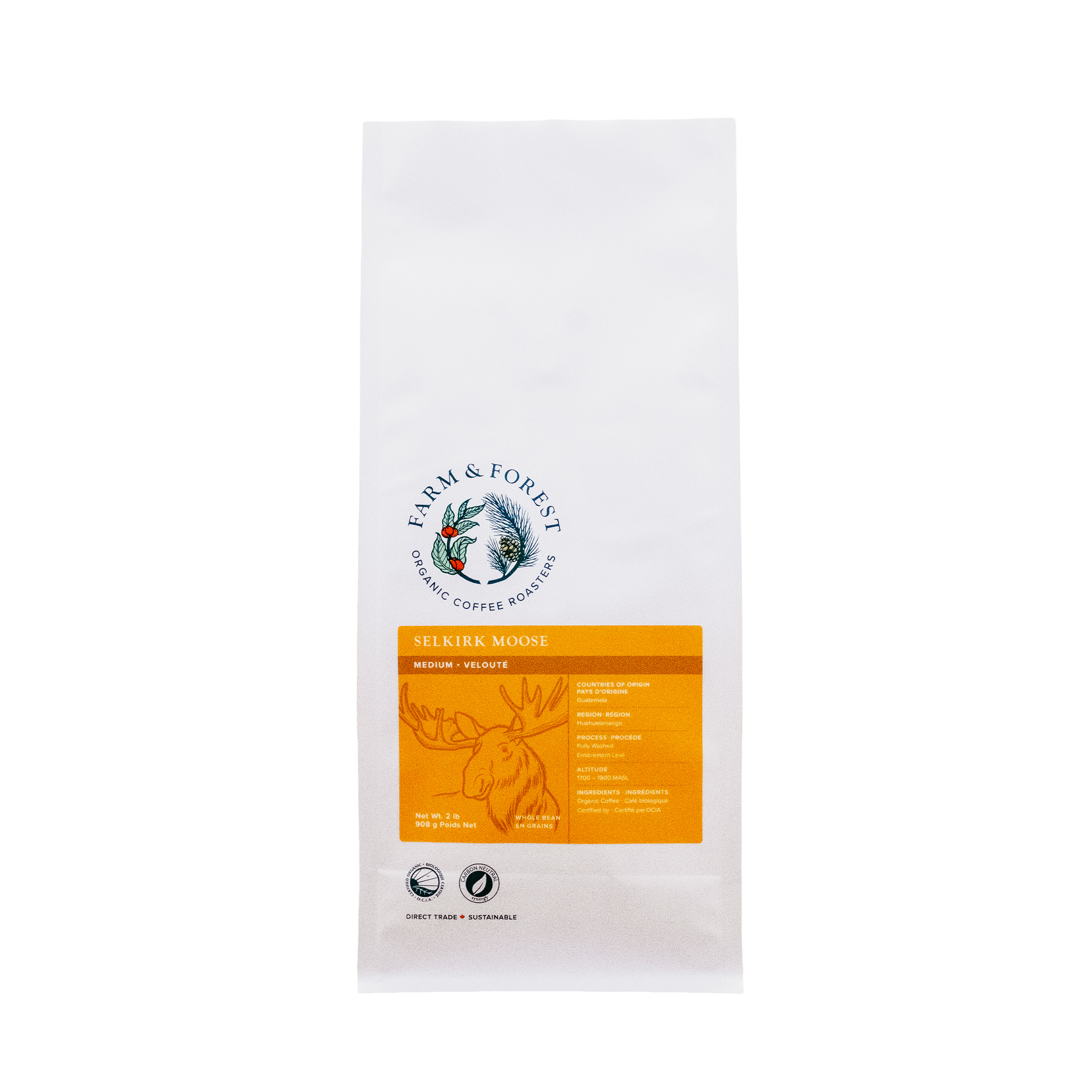 Organic Selkirk Moose Coffee