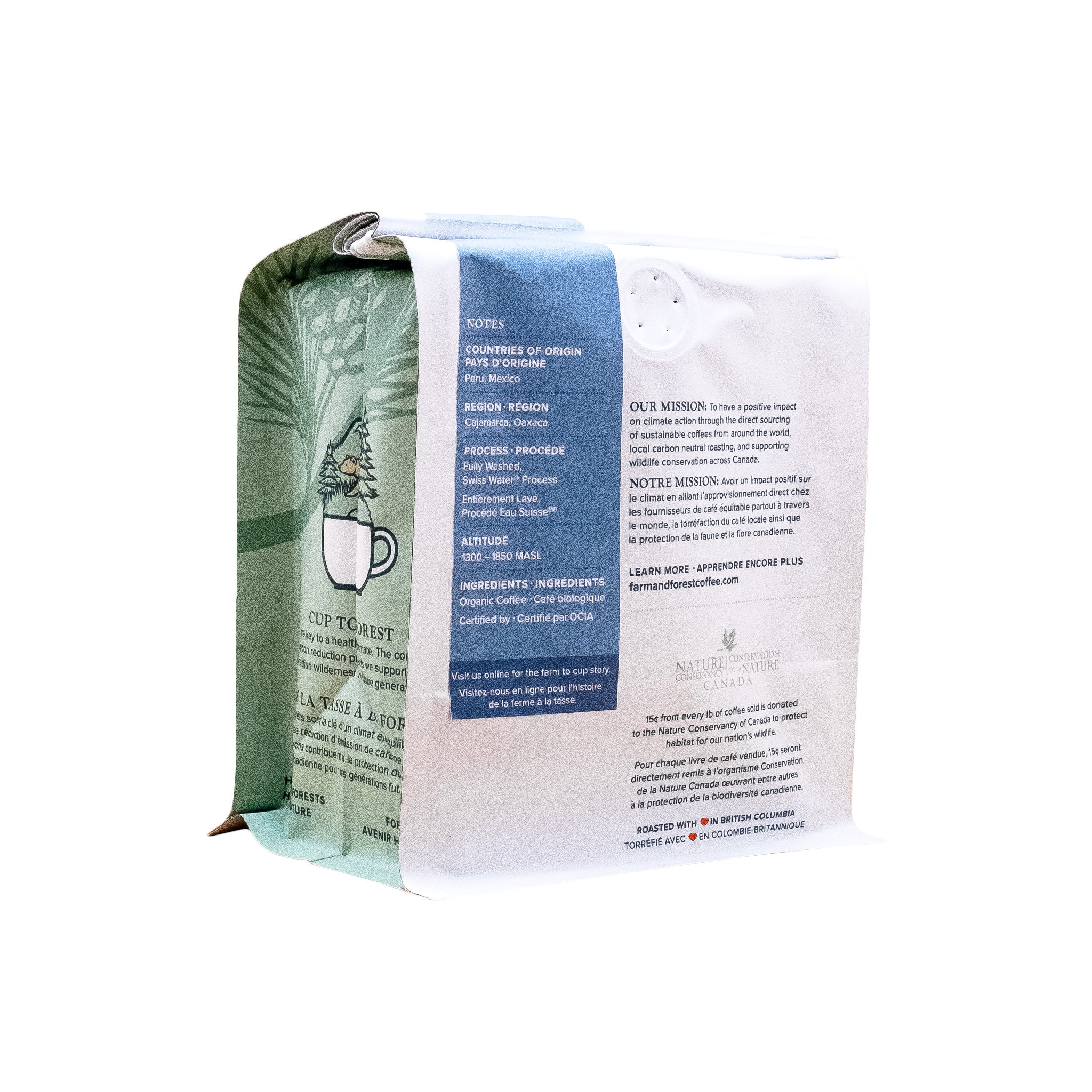 Organic Trembling Aspen SWP Decaf Coffee