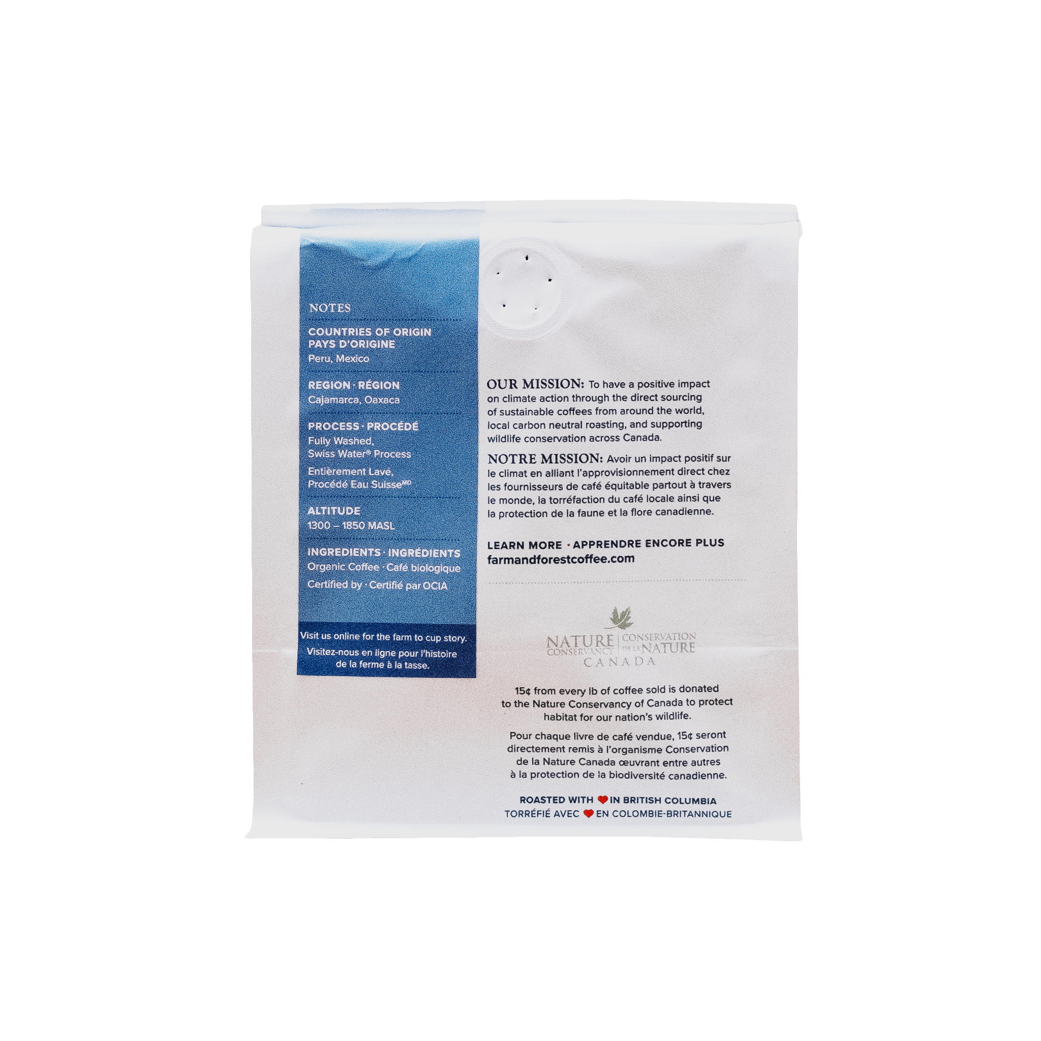 Organic Trembling Aspen SWP Decaf Coffee