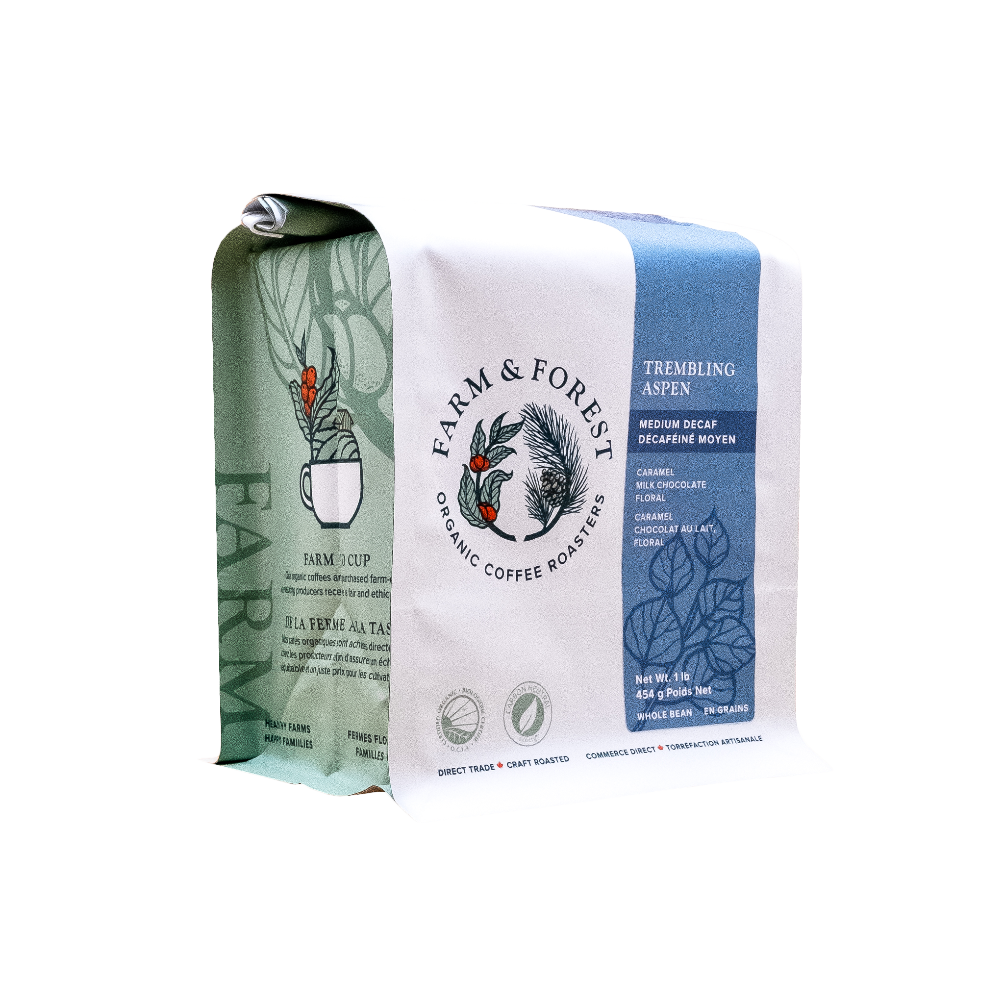 Organic Trembling Aspen SWP Decaf Coffee