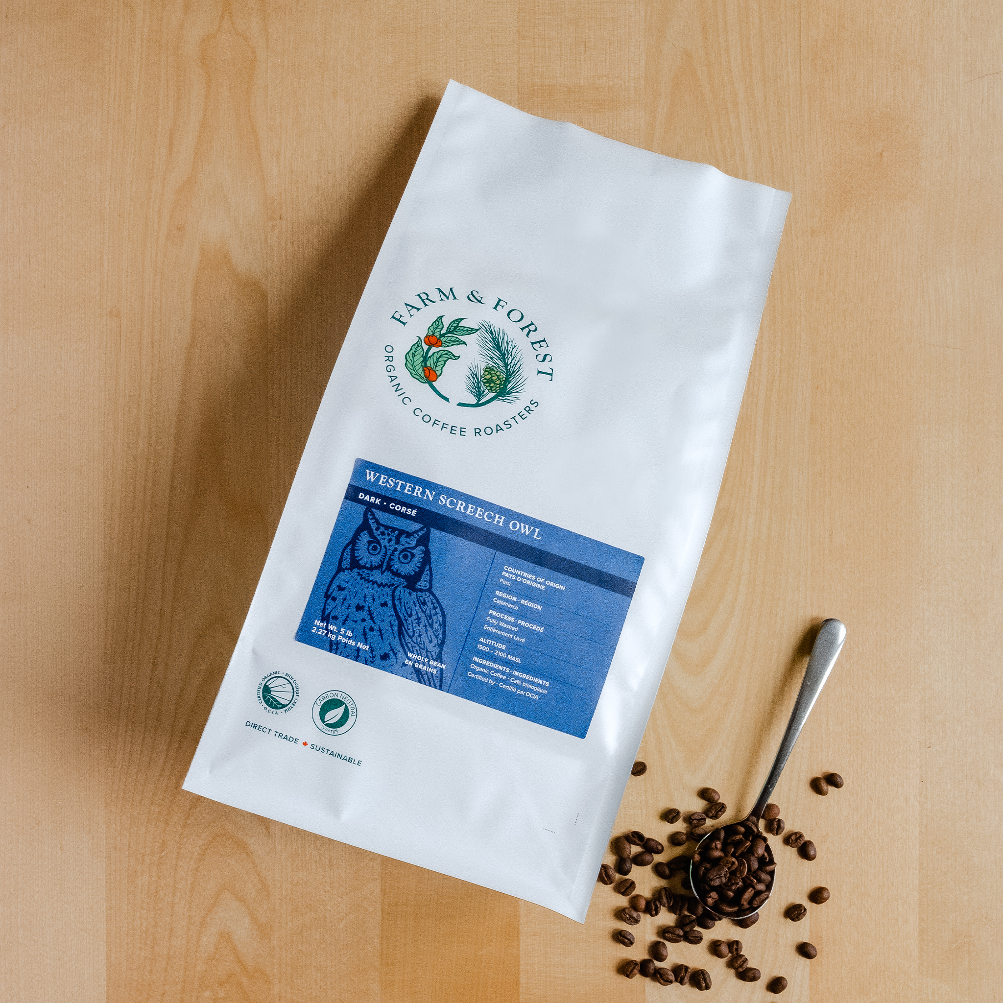 Organic Western Screech Owl Coffee