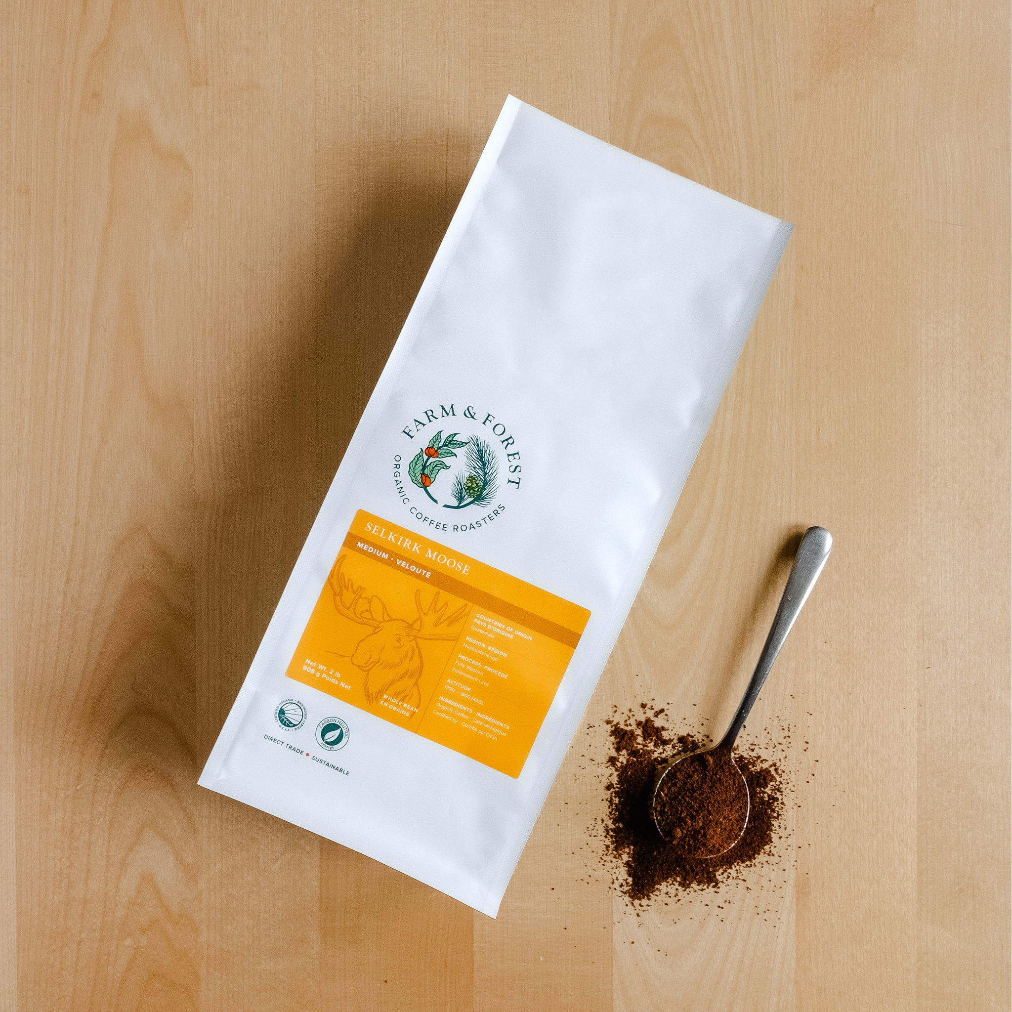 Organic Selkirk Moose Coffee
