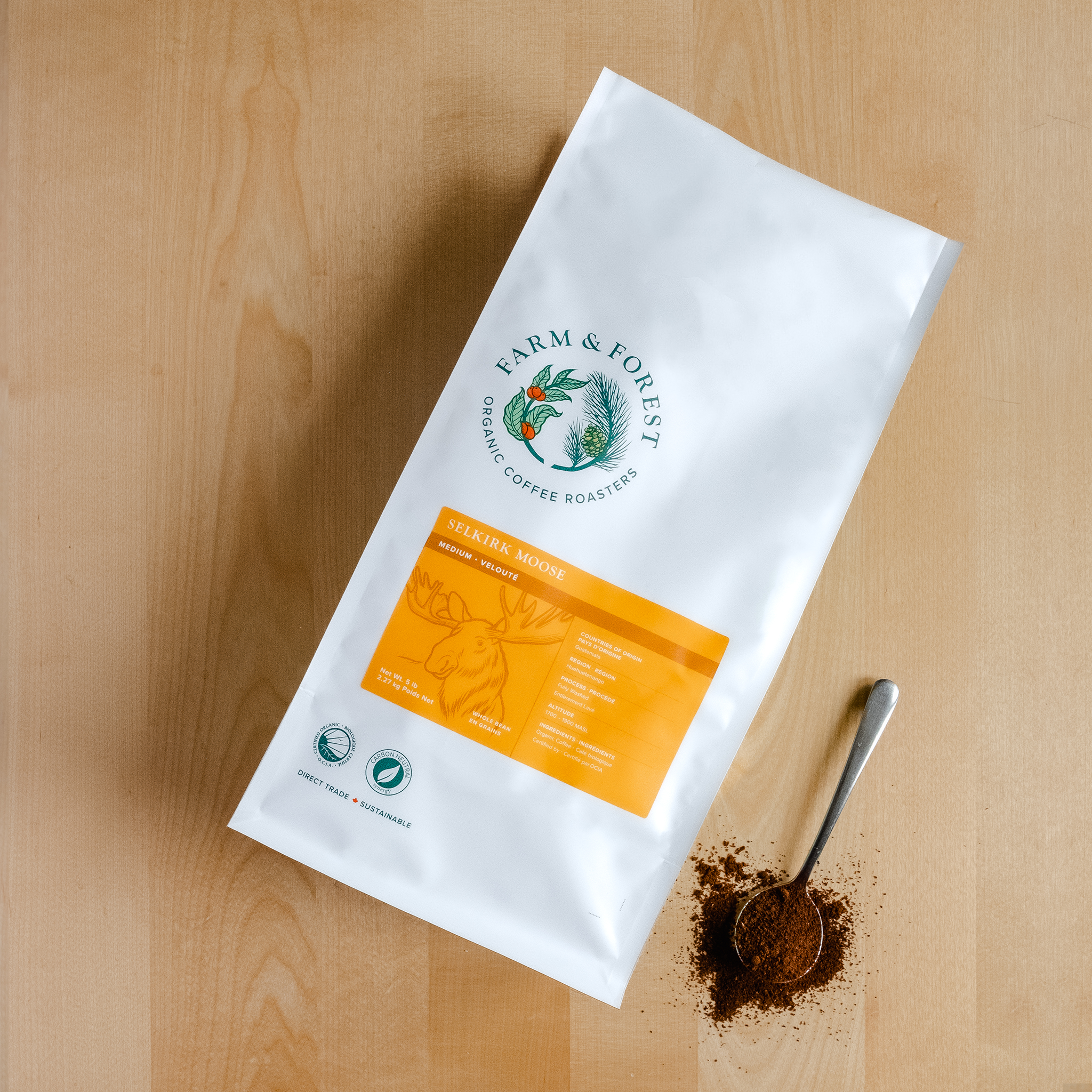 Organic Selkirk Moose Coffee