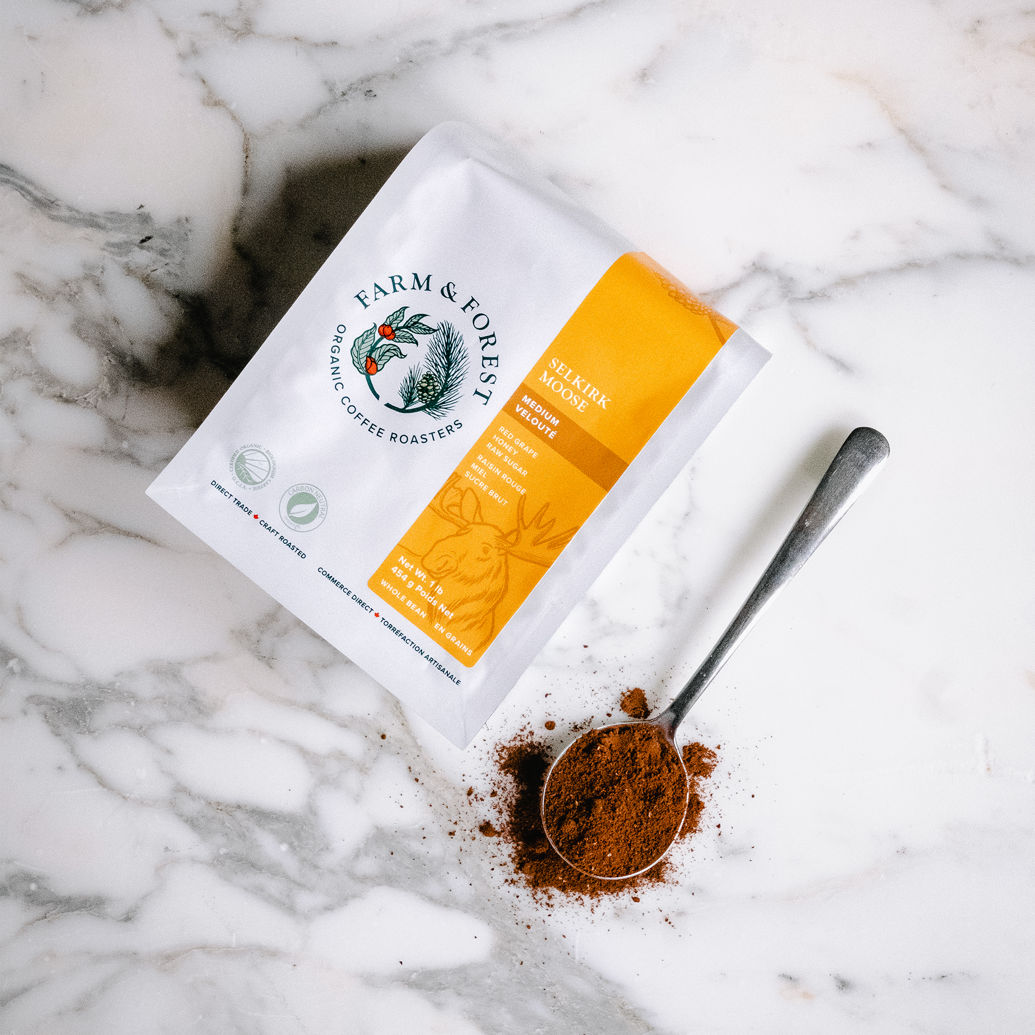 Organic Selkirk Moose Coffee