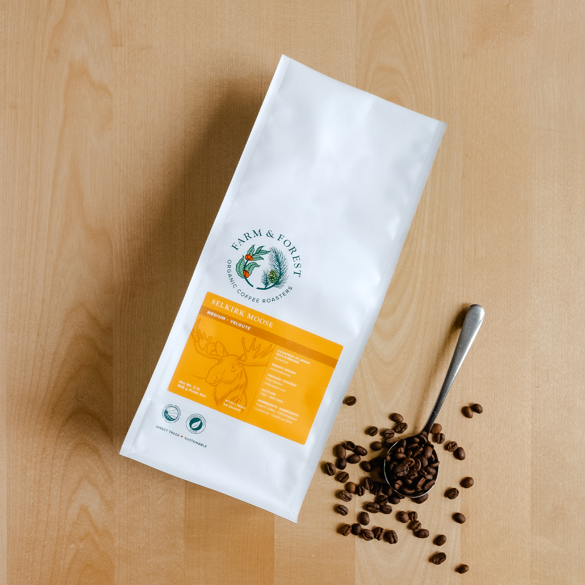 Organic Selkirk Moose Coffee