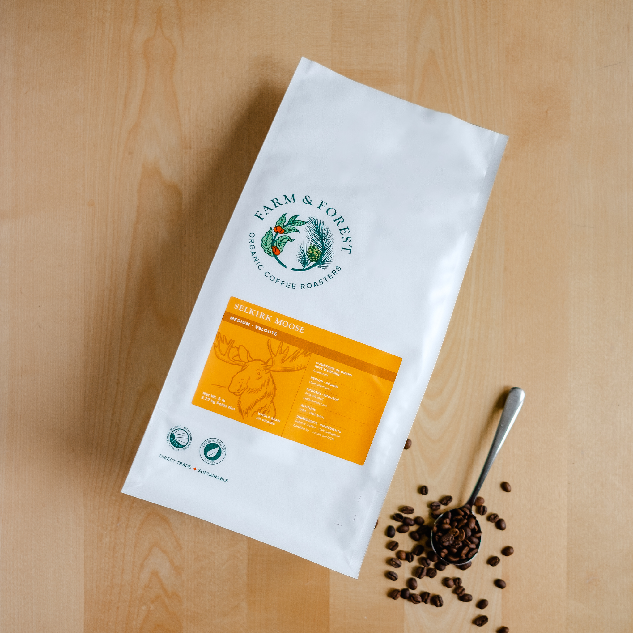 Organic Selkirk Moose Coffee