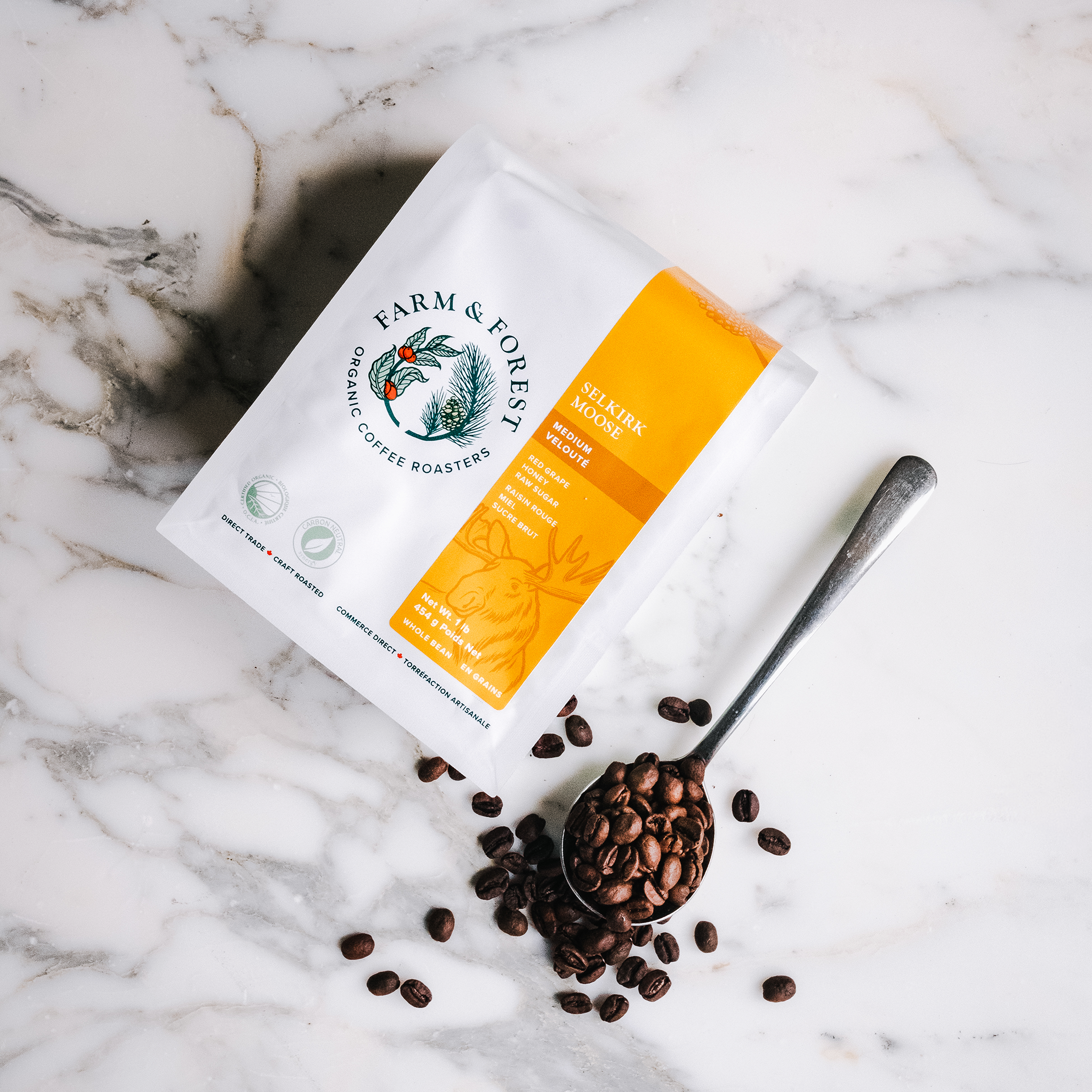 Organic Selkirk Moose Coffee