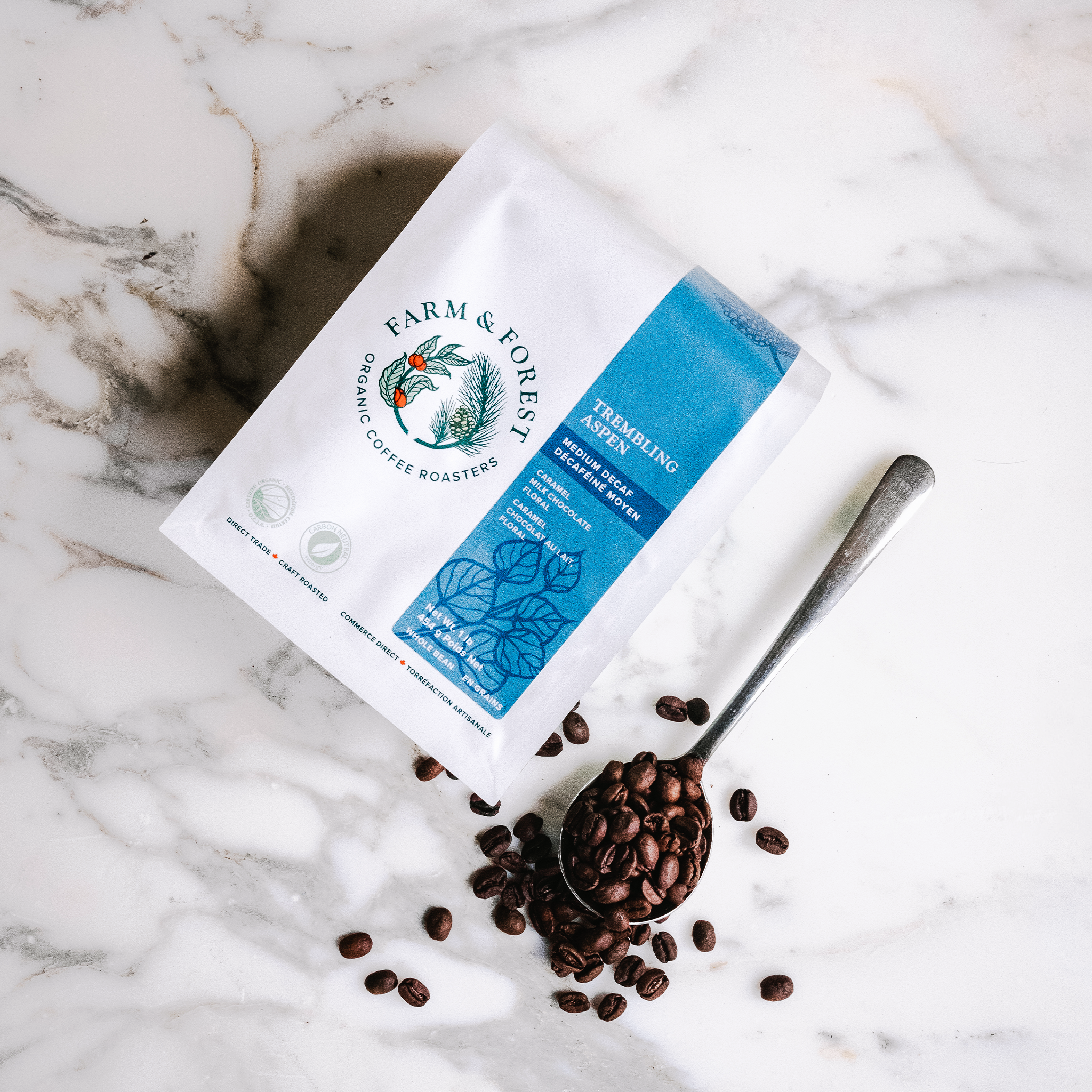 Organic Trembling Aspen SWP Decaf Coffee