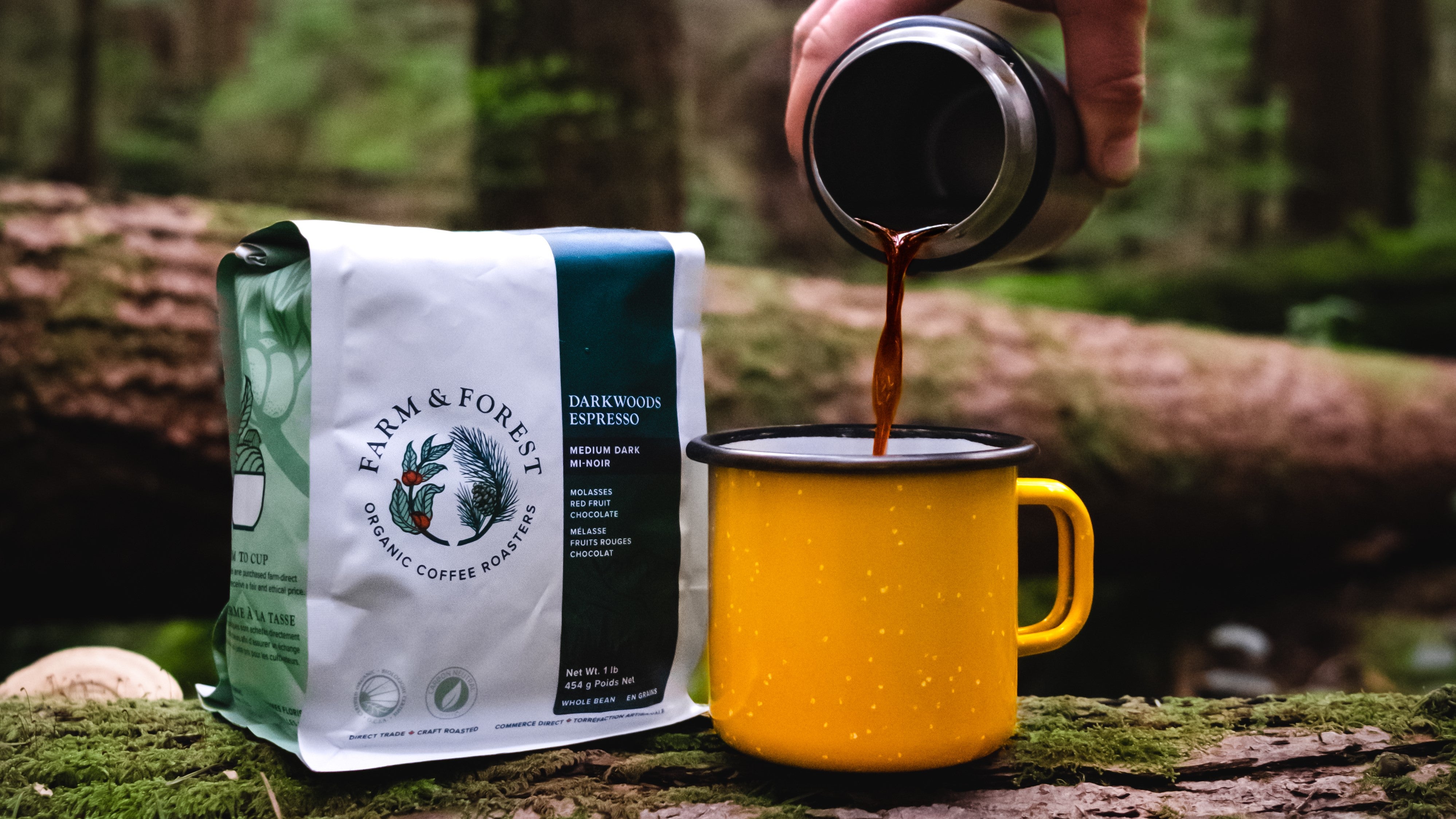 Organic Darkwoods Espresso Coffee Profile