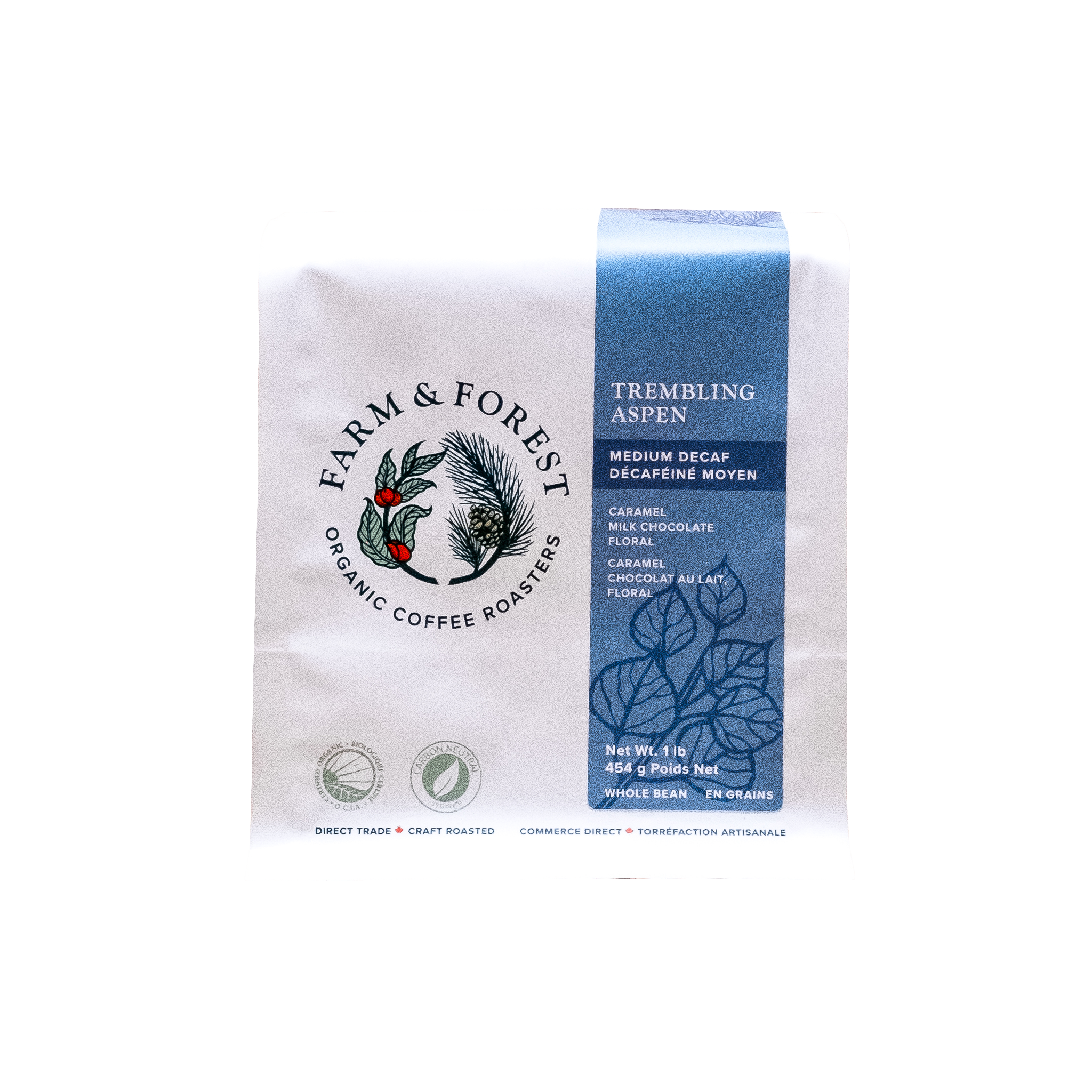 Organic Trembling Aspen SWP Decaf Coffee